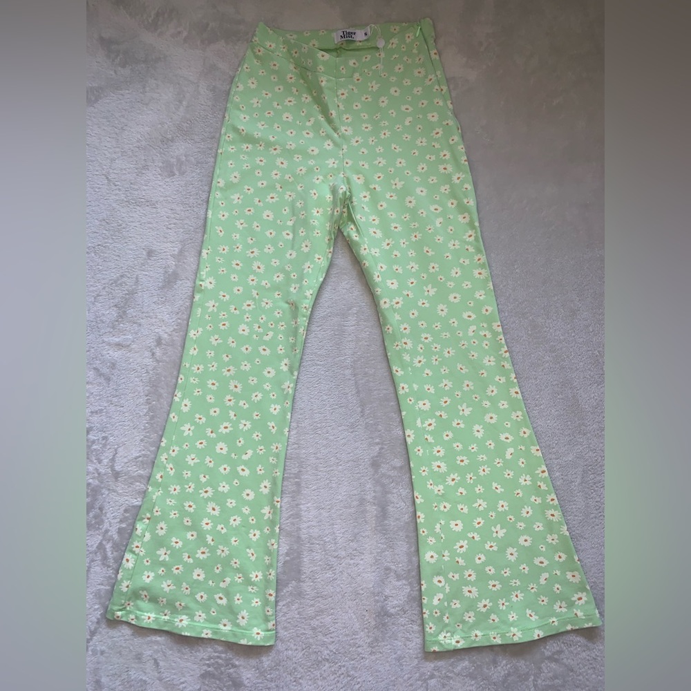 Matching two set top and pants light green